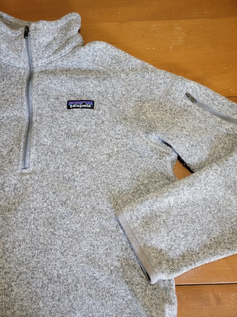Patagonia Women's Better Sweater 1/4-Zip Fleece Sz L EUC